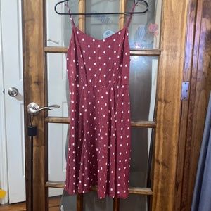 Red polka dot Old Navy Dress